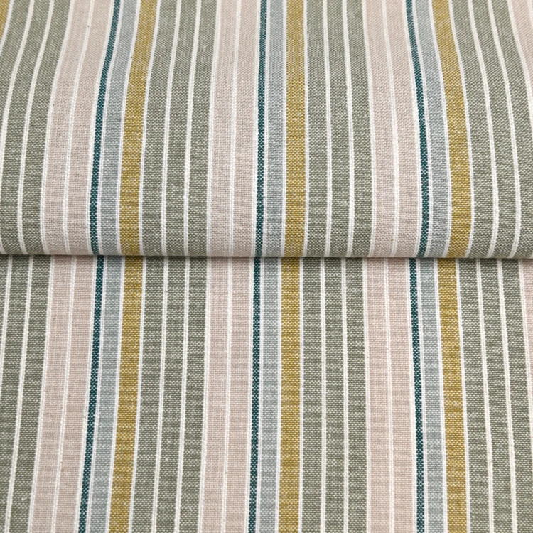 Paño de cocina de algodón con rayas tejidas