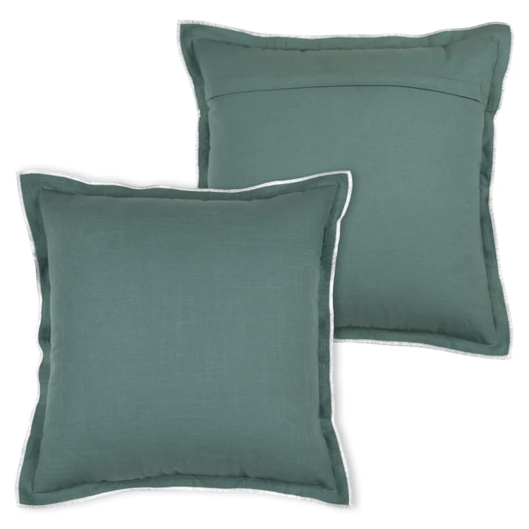 Baumwollkissen mit Textur-Effekt