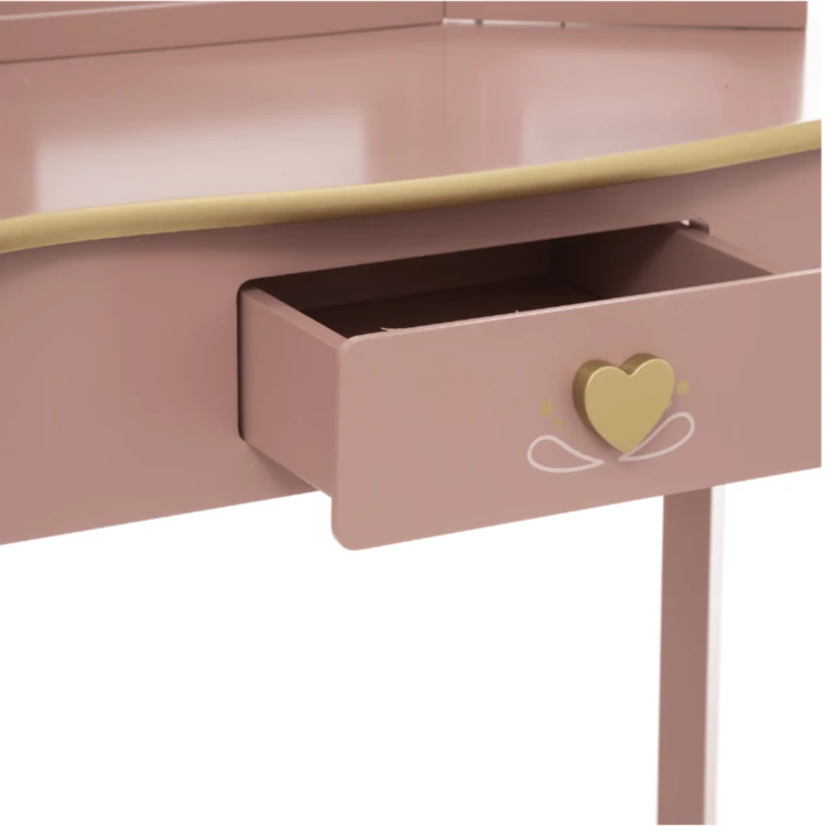 Kinderfrisiertisch und Hocker