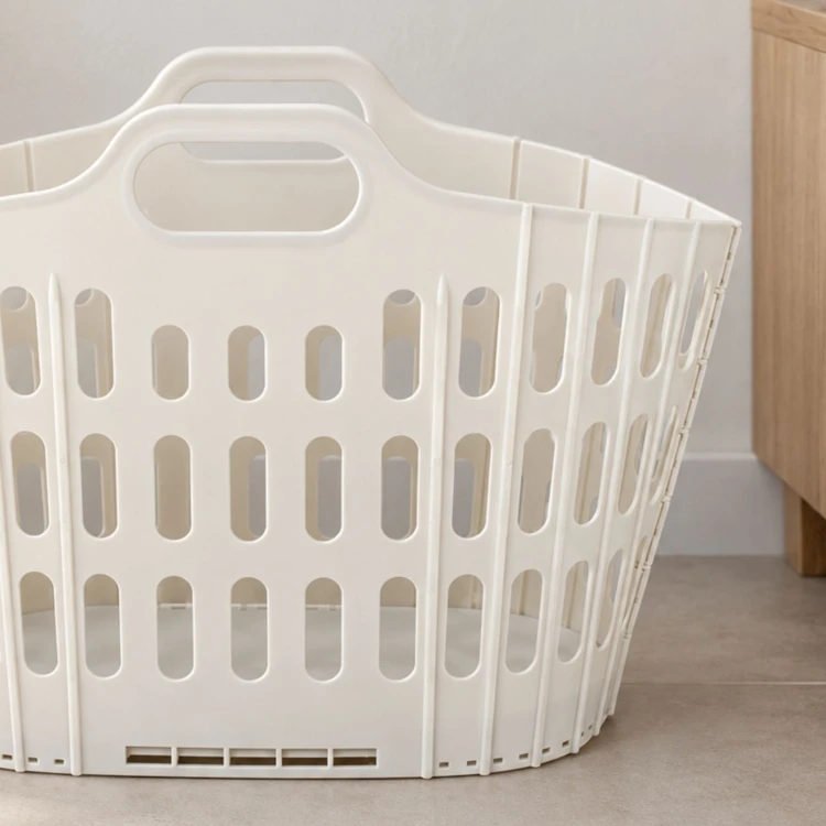 Corbeille à linge pliante