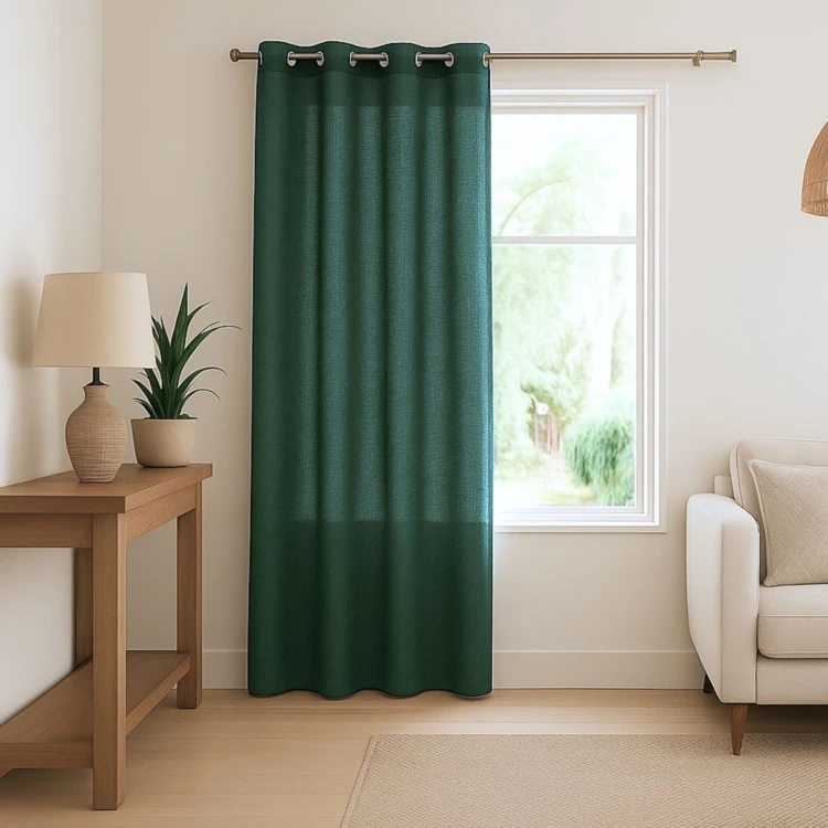 Voilage léger à l'aspect lin