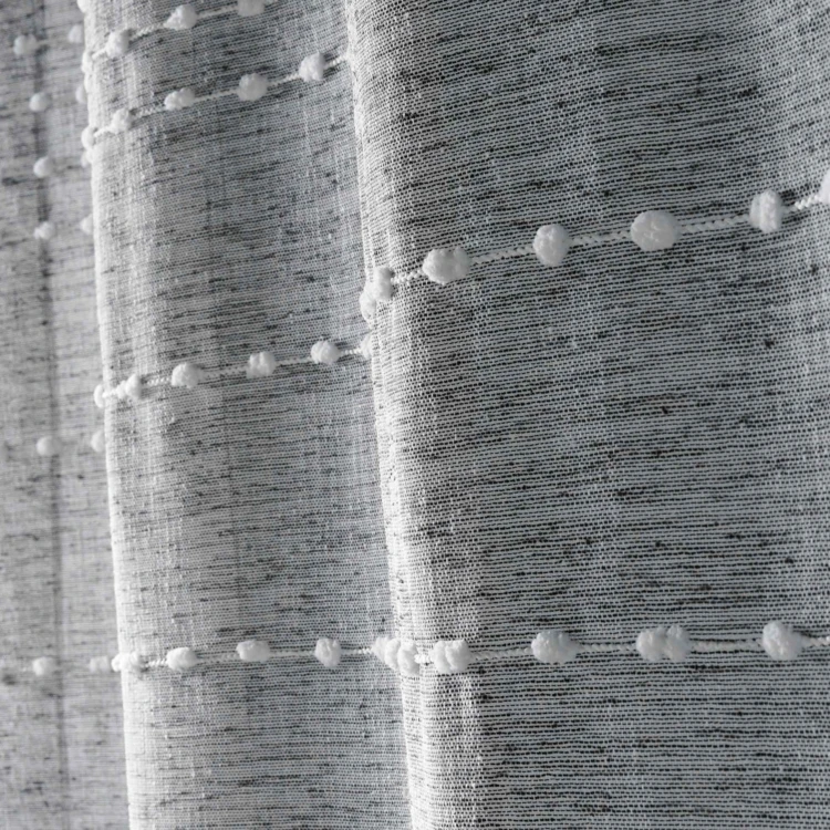 Voilage Motif "Perles"