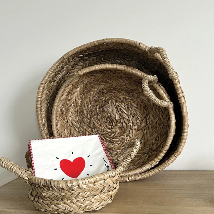 Lot de 20 serviettes papier cœur