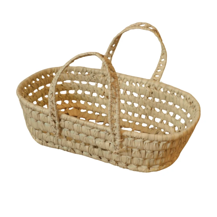 Couffin Feuilles de Palmier Couffin pour poupee
