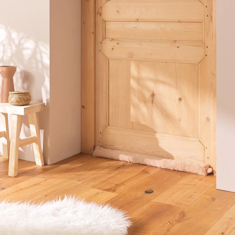 Bas de porte en imitation fourrure