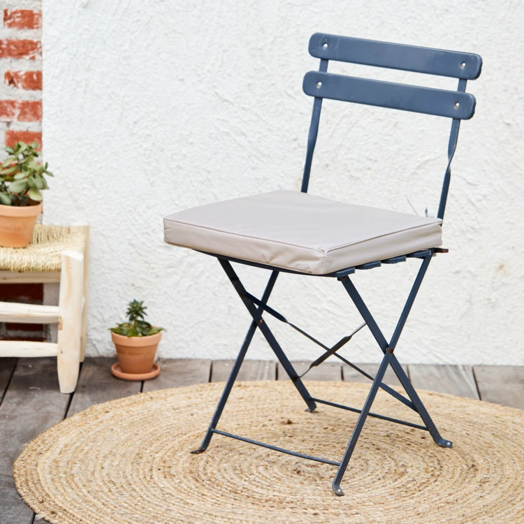 Stuhlkissen für den Außenbereich, wasserdicht und abnehmbar