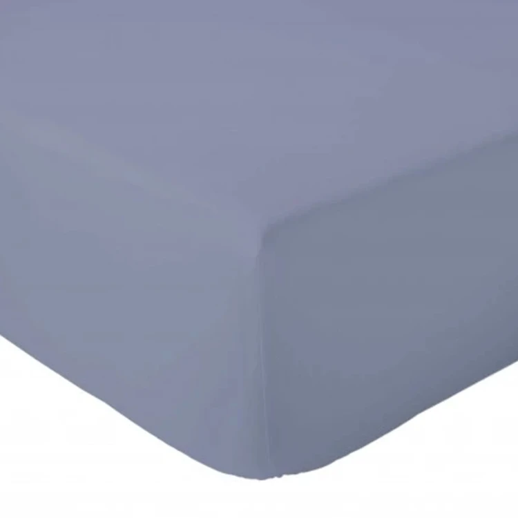 Juego de 3 sábanas de percal de algodón a rayas + almohada