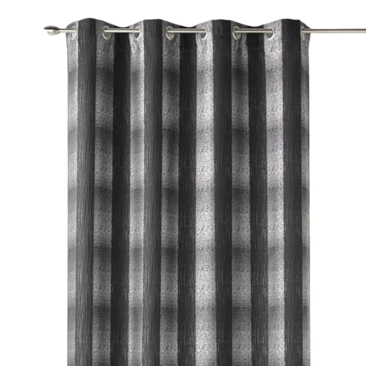 Cortina en Jacquad Efecto a Cuadros