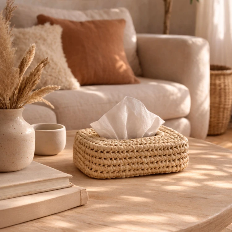 Durchbrochene Taschentuchbox