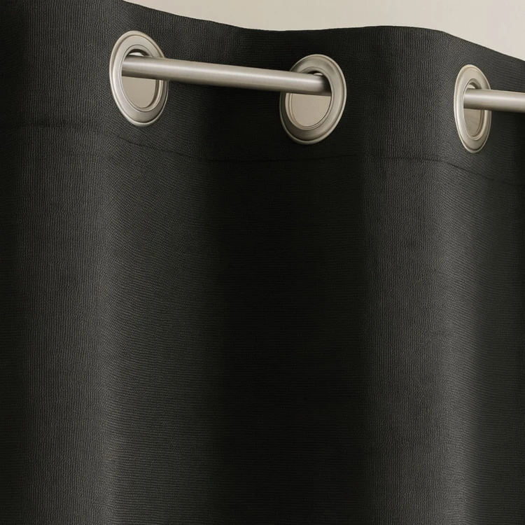 Rideau 100% occultant Ignifugé M1 Noir