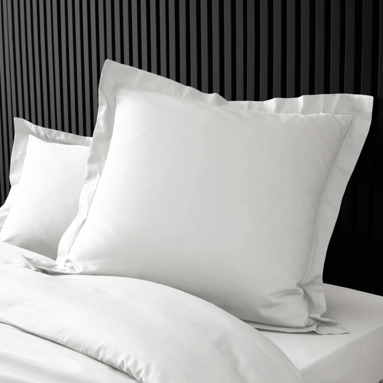 Taie d'oreiller unie 100% Percale de Coton ORIGINE