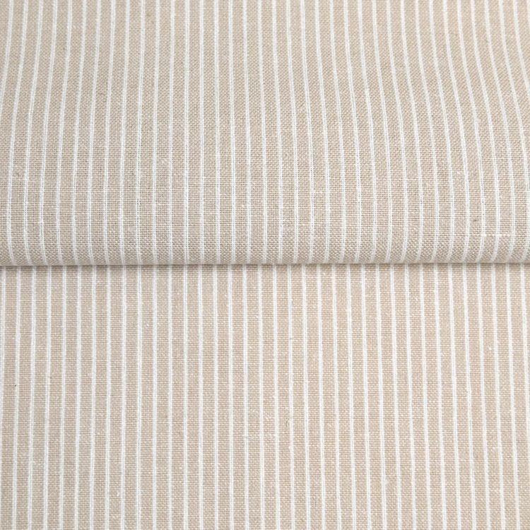 Paño de cocina de algodón con finas rayas tejidas