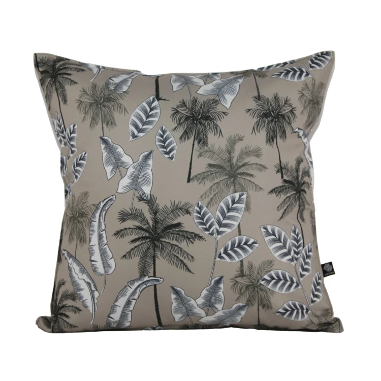 Coussin motif jungle outdoor