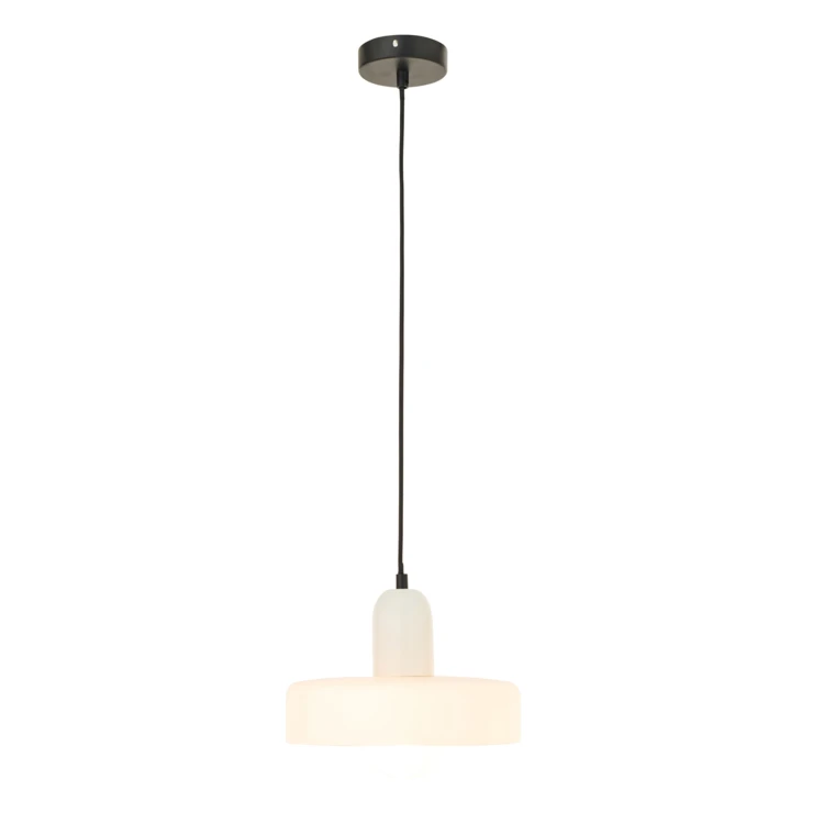 Retro glazen hanglamp