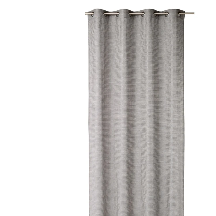 Voilage fantaisie à rayures horizontales "Joyeux"