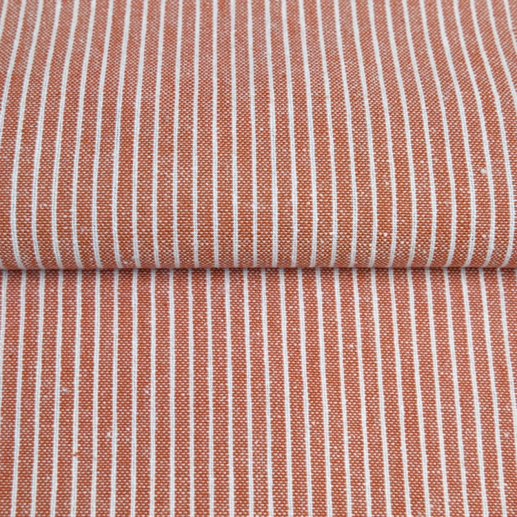 Paño de cocina de algodón con finas rayas tejidas