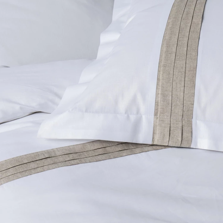 Parure de lit avec ligne en lin