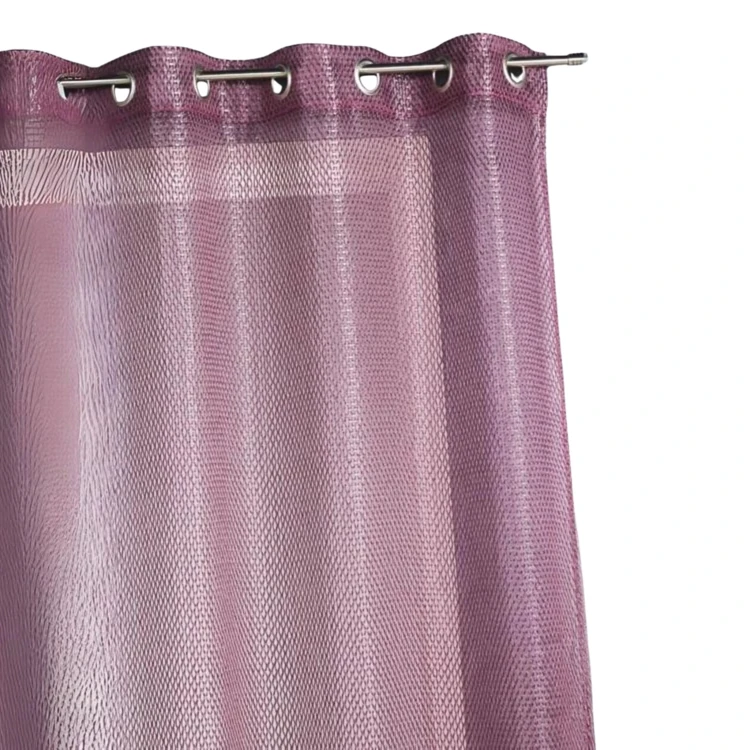 Voilage en organza fantaisie effet "résille"