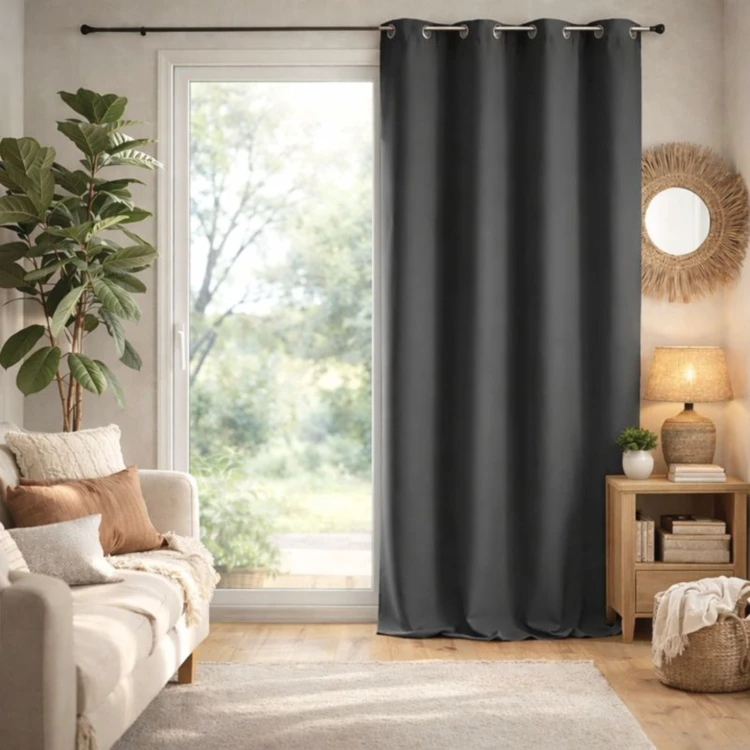 Rideau ameublement 80% occultant