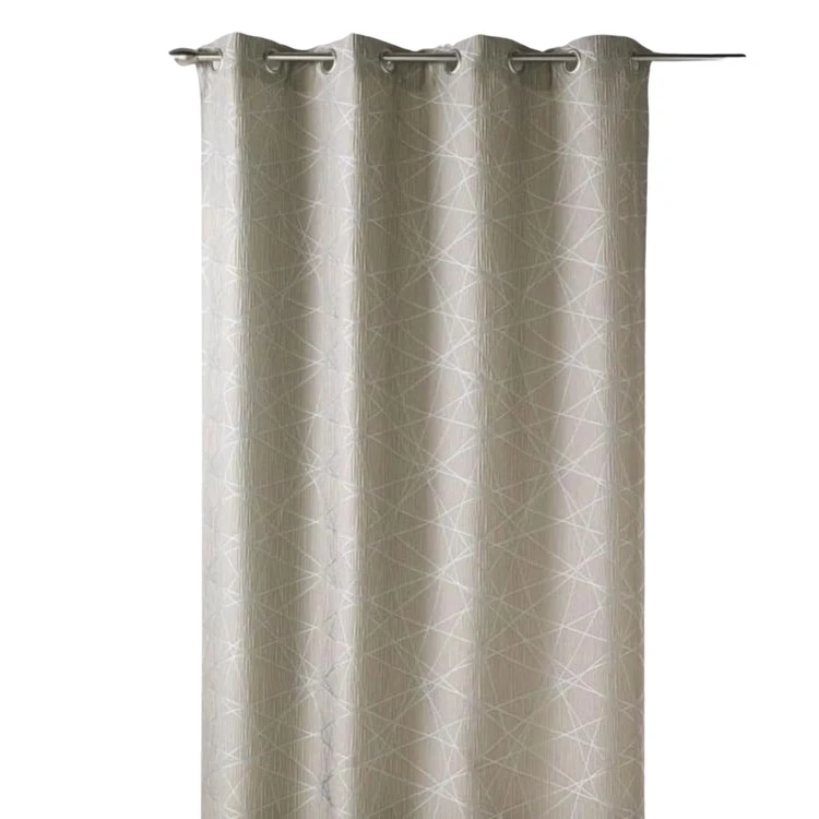 Rideau en Jacquard à Imprimés Design