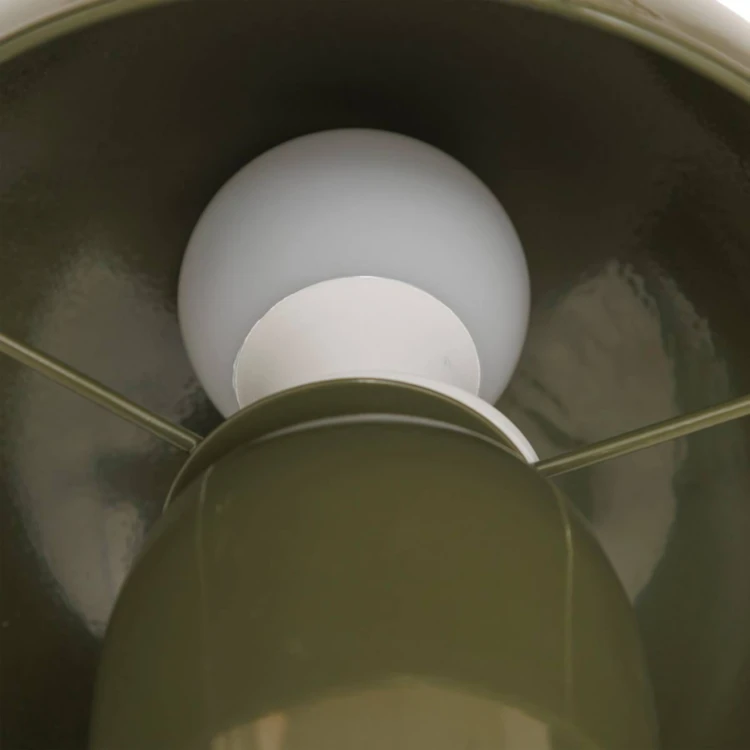 Lampe champignon en métal