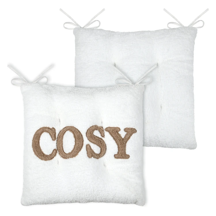 Galette de chaise ultra douce "Cosy"