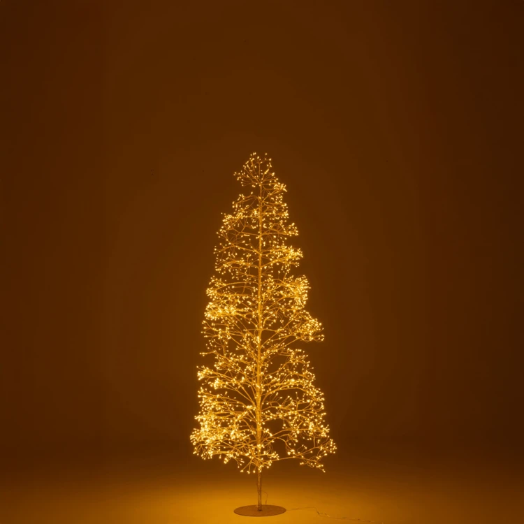 ARBRE 2700 LED MÉTAL DORÉ MEDIUM