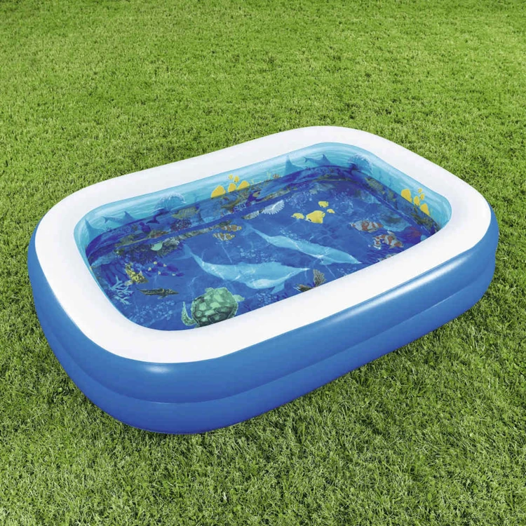 Piscine gonflable enfant immersive et accessoires