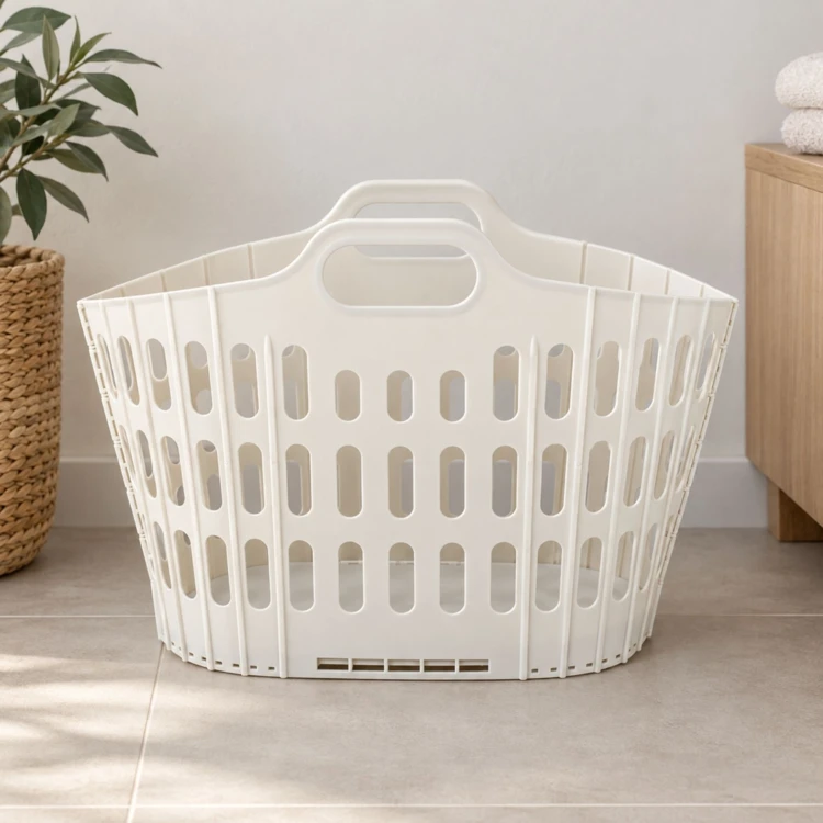 Corbeille à linge pliante