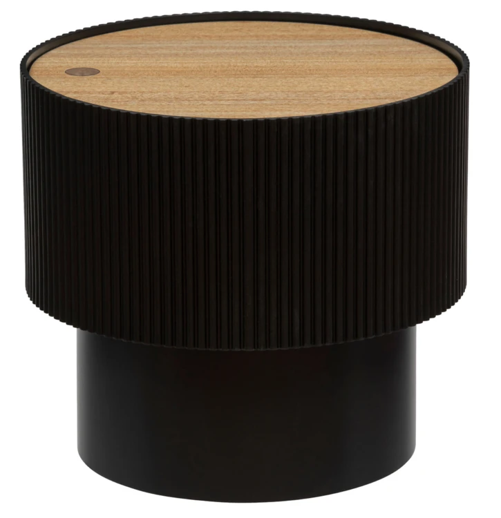 Mesa de café con almacenamiento tipo cofre