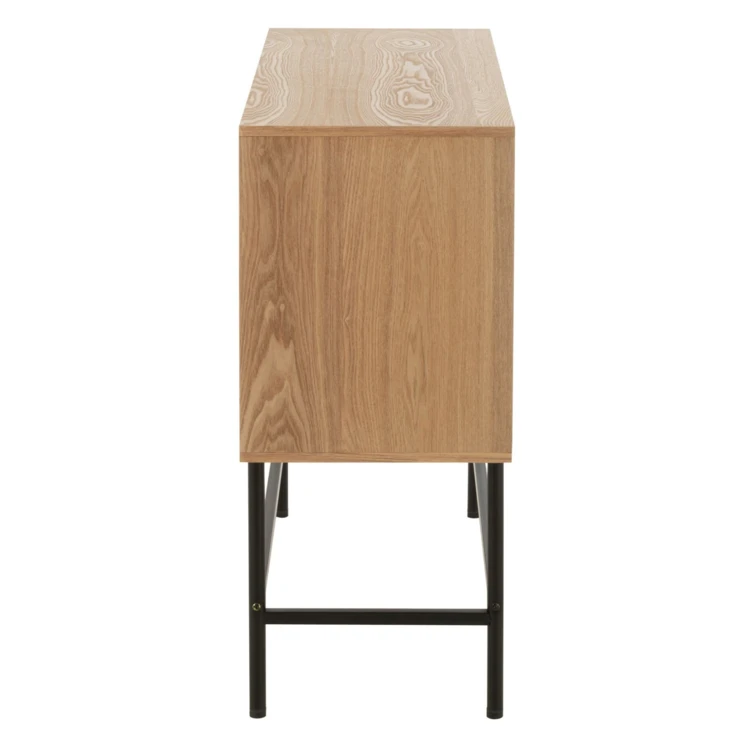 Meuble de rangement en bois et métal
