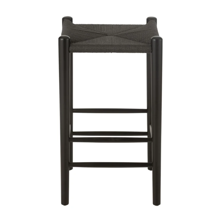 Tabouret de bar en bois vintage