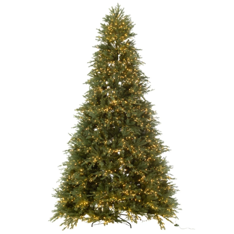 Sapin de Noël lumineux 400 LED Pampa en métal