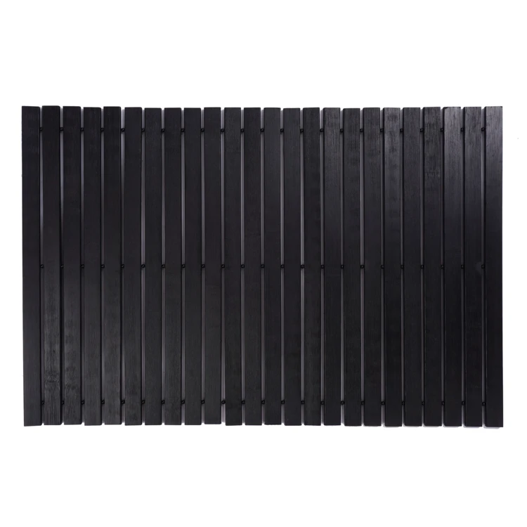 Tappeto grigliato per doccia in bambù