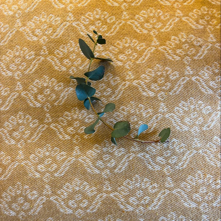 Colcha em jacquard floral