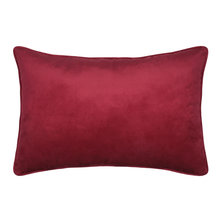 Coussin rectangulaire à motif skis vintage