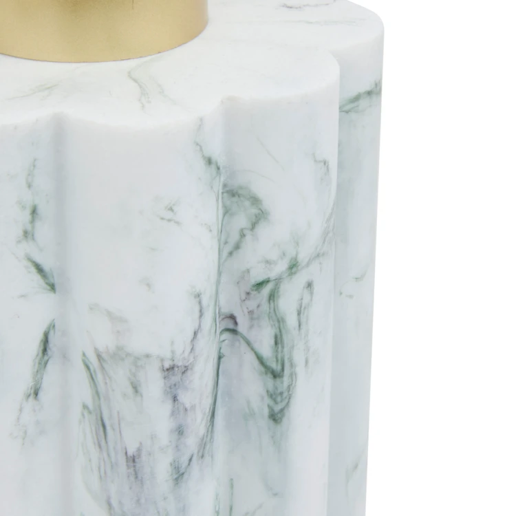 Distributeur de savon effet marbre