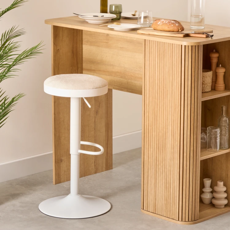 Tabouret de bar réglable pivotant
