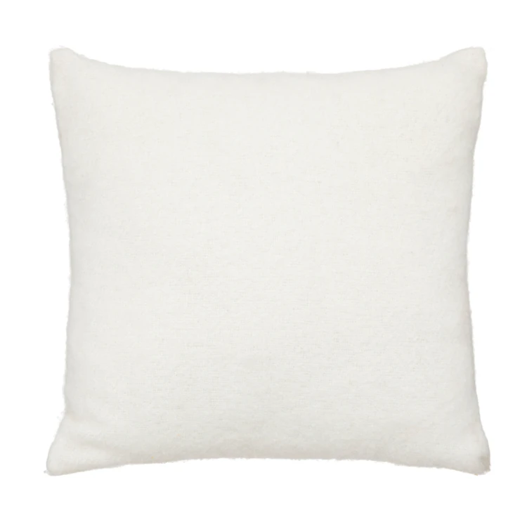 Coussin effet mohair ultra doux