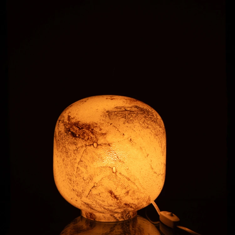 Lampe à poser en verre
