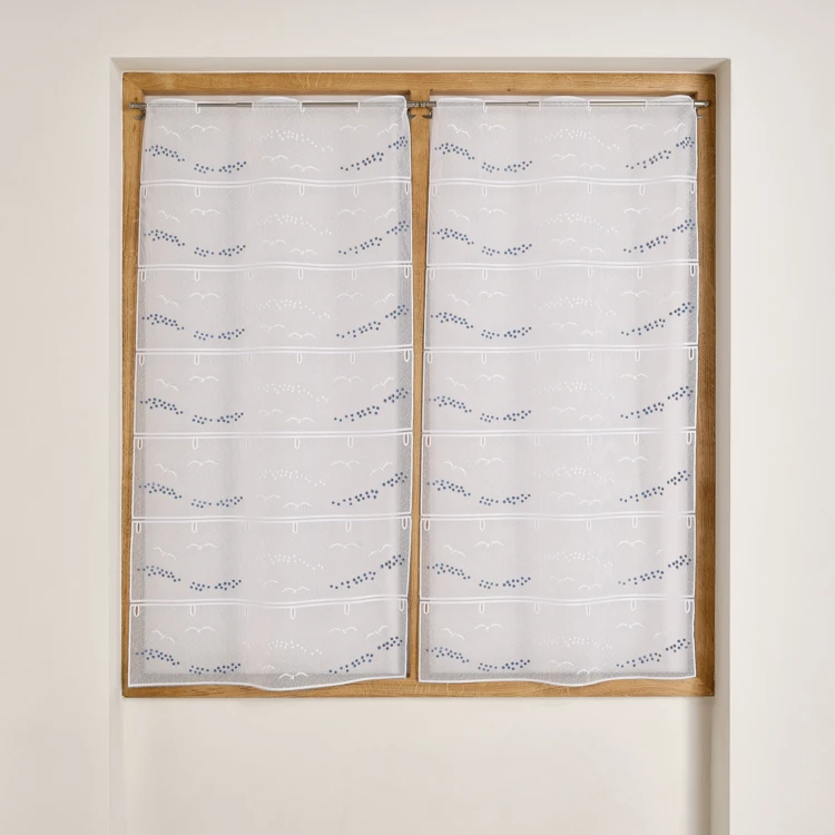 Modulable en maille à motif mouettes