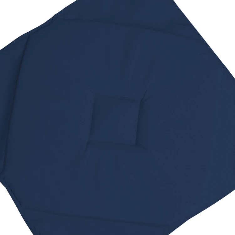 Cojín de silla cuadrado cómodo liso