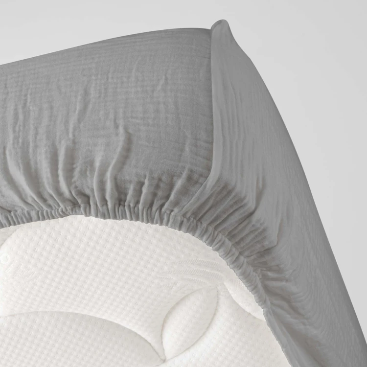Drap Housse en gaze de coton
