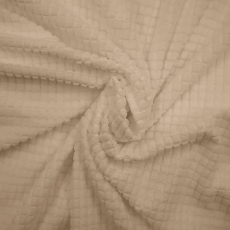 Housse de canapé extensible gaufrée pour canapé 3 places