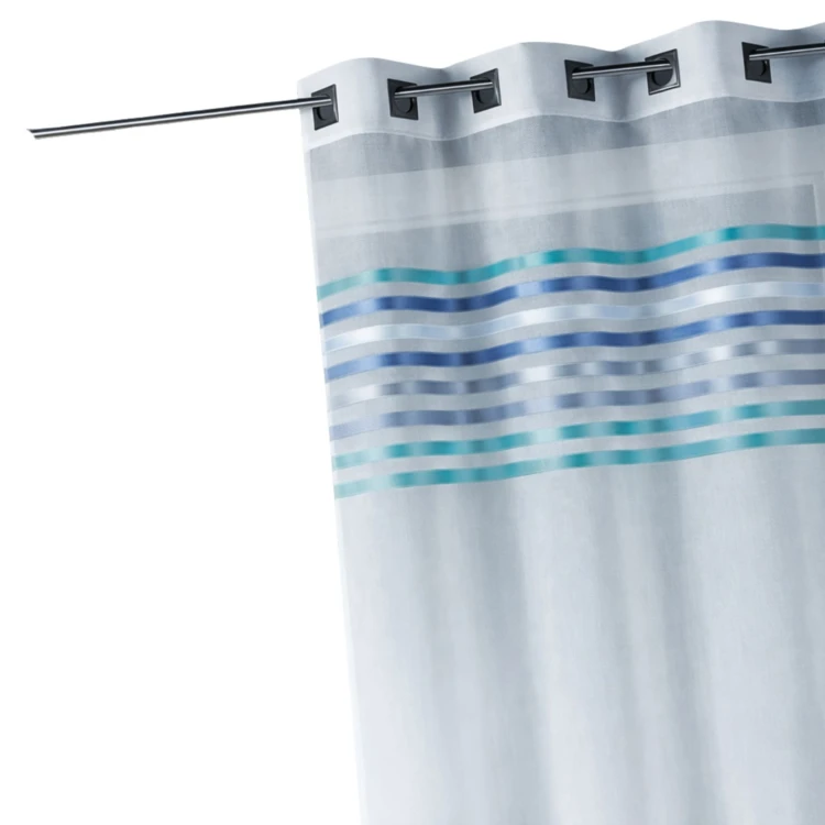 Voilage étamine parement tissé dans le haut