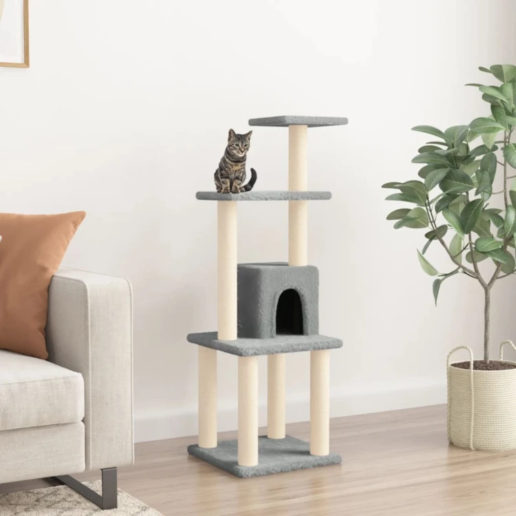 Árbol para gatos con rascador