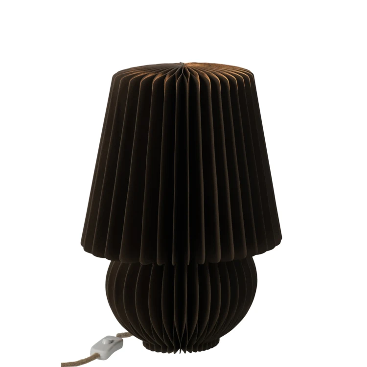 Lampe à poser pliable en papier