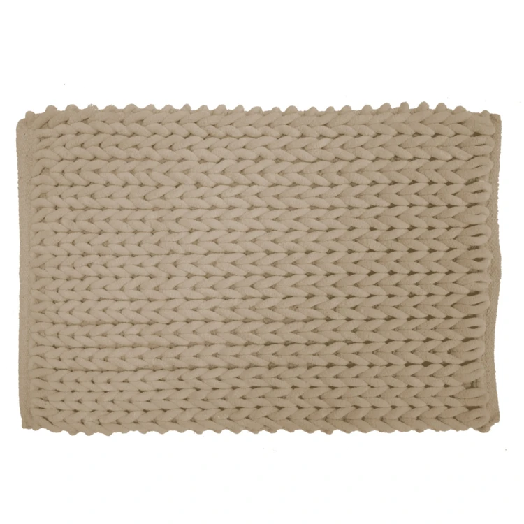 Tapis de bain en chenille douce antidérapant