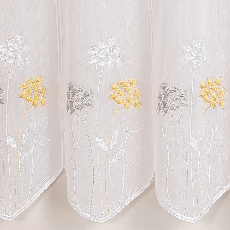 Brise bise brodé à motif fleurs