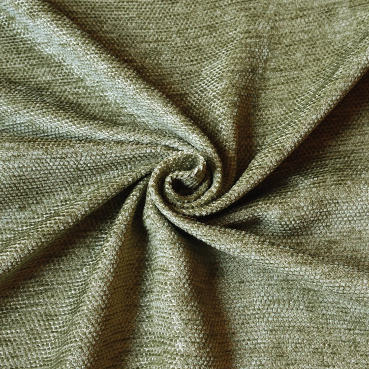 Tissu effet chenille